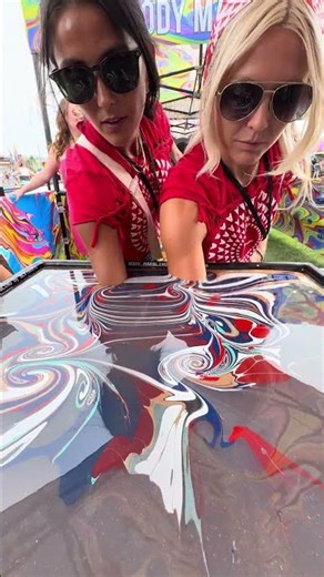 Body Marbling Dip @ Watershed Festival 49