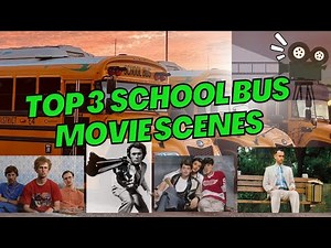 TOP 3 SCHOOL BUS MOVIE SCENES #busdrivers #schoolbusdriver #schoolbus #moviescenes #movie #movies