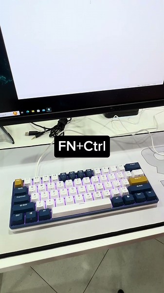 Here's how to use the number keys on a 60% keyboard! ⌨💯
