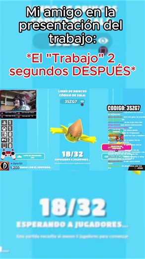 Mi Amigo en la Presentación de un trabajo (Spoiler: No Aprobamos) 😂😂 #fyp #parati #humor #fallguys