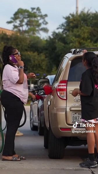 Checking GIRLS In The Hood! #prank