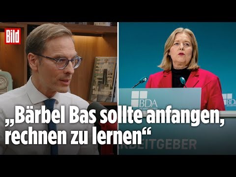 Peinlicher Moment auf Arbeitgebertag: Ministerin Bärbel Bas ausgelacht! | Vertraulich-Clips