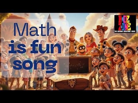 Math is Fun Song | Kidz Zone | Robert Batchelor