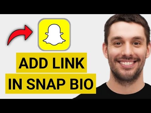 How To Add Link In Snapchat Bio