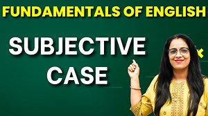 Subjective Case || Basic English Grammar || English With Rani Ma'am #BasicEnglishGrammar | English With RANI MAM