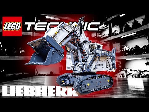 Building the Largest LEGO Technic Excavator! - Liebherr R 9800