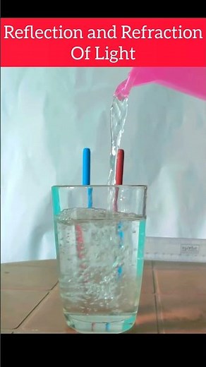Reflection and Refraction of Light – Easy Explanation | Learn tricks #education #math