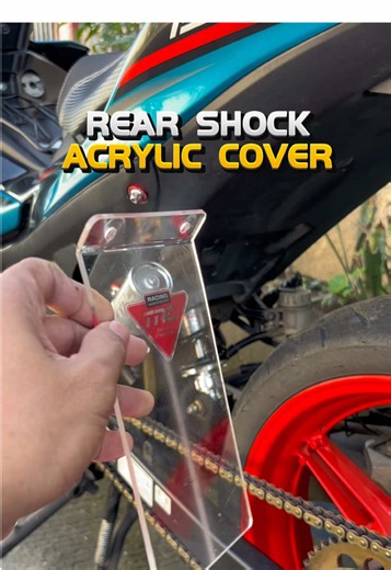 Acrylic Rear Shock Cover for Sniper155