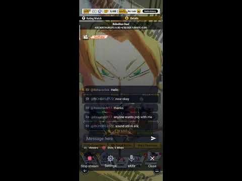 Welcome to live Stream of dragon ball legends #dbl #tani #bandainamco