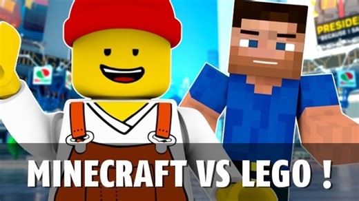 Minecraft : découvrez la battle de rap ultime entre LEGO et Minecraft !
