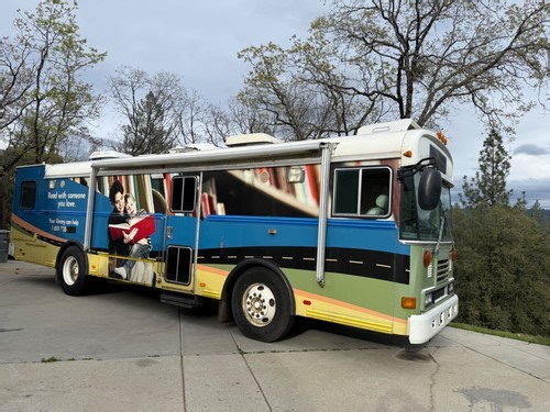 Blue Bird Bus Mobile Library Skoolie RV Conversion | eBay