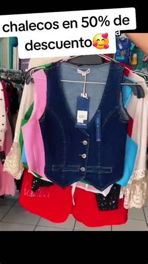 Chalecos en 50% de descuento