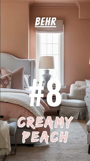 12 Soft Peach Paint Colors Perfect for Any Room #paintcolors #homedecor #homeimprovement