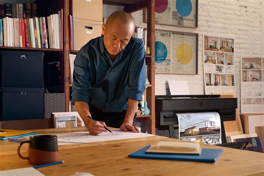 Impressoras Plotter HP DesignJet séries T850, T870 e T950 - impressão de grande formato HP DesignJet