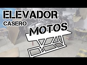 Elevador Motos ¡casero!