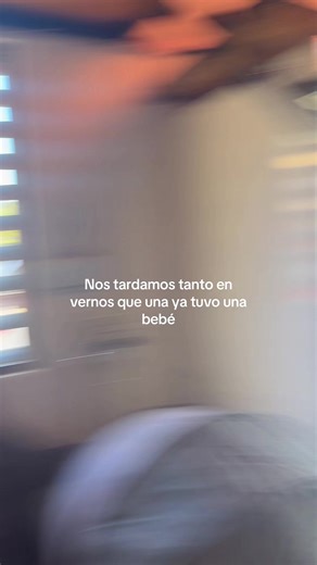 @Thaily Velarde | nos tardamos tanto en vernos que ya es mama