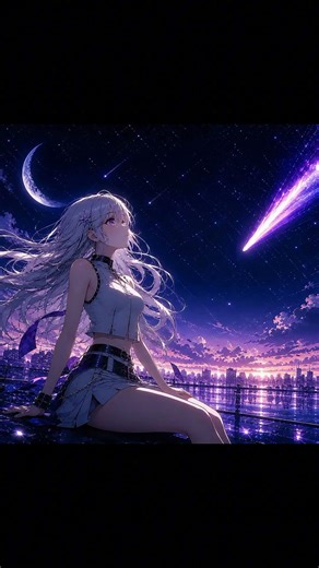 Tail of Meteor #LunaverseStudio #vsinger #Luna #Lyrics #nightcore #edm