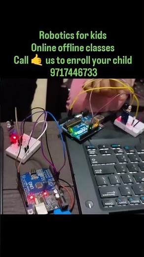 DIY Electronics Project for Kids ⚡ Easy Robot Build! #DIYElectronics #RoboticsForSchool