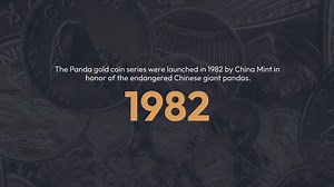 Panda gold coins