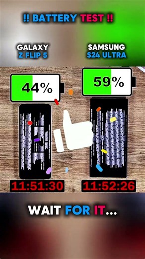 ⚡🚀 GALAXY Z FLIP 5 VS SAMSUNG S24 ULTRA SPEED TEST!!