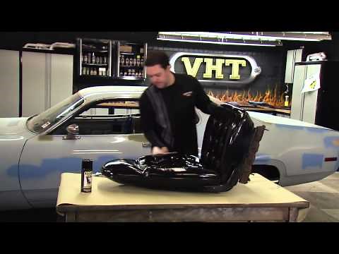 Painting Car Seats with VHT Vinyl Dye - Restoration of 1972 Plymouth Satellite Sebring Plus