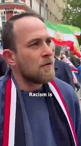 This man was part of the Unite the Kingdom march in central London | London
