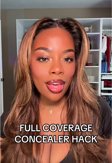Full Coverage Concealer Hack for Perfect Under Eyes