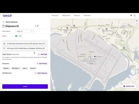 📦 How to Create a Shipment in the GEGO Tracking Solutions Portal #gpstracking