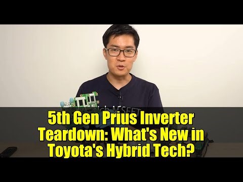 5th Gen Prius Inverter Teardown: What's New in Toyota's Hybrid Tech?