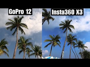 Insta360 X3 vs GoPro 12 | 4k Single Lens Mode comparison