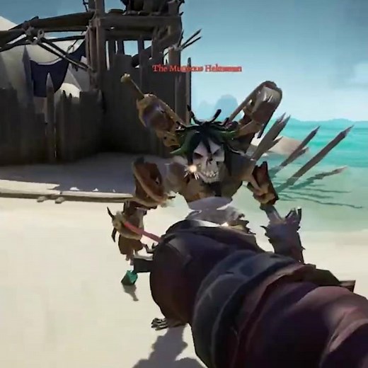 Reaper Fortress Complete #seaofthieves #gaming #seaofthievesclips #worldevent