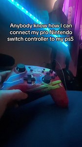 Connect Pro Nintendo Switch Controller to PS5