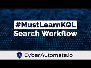 5. Must Learn KQL: The Search Operator Workflow