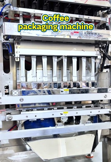 High-Speed Coffee Powder Packaging Machine at 350 Bags/Minute