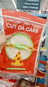🍕Daisy’s Walmart Shopping Trip!😍 Daisy went to Walmart and picked up her Cut Da Carb flatbreads 😍 Tell us in the comments… what would you be making with your Cut Da Carb flatbreads once you get your hands on them? A pizza, a crunchwrap, or cutting them up for amazingly delicious chips 😋 Oh the endless possibilities of Cut Da Carb flatbreads 💛 Find the one of a kind, world famous Cut Da Carb flatbread at select Walmart stores. Link to our store locator is in the comments. #CutDaCarb #CutDaCa