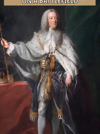 The last british monarch on a battlefield In 1743, George II became the last British monarch to lead troops into battle—at Dettingen in the War of the Austrian Succession. He was 59 (turning 60 that October) and rode with the allied