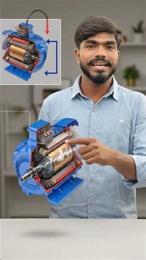 what is synchronous motor 🔌✨🔌 synchronous speed is greater than rotor speed #scienceproject #like