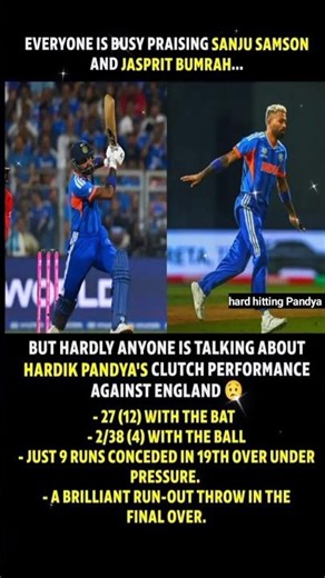 Hard hitting Pandya all rounder performance 🫡
