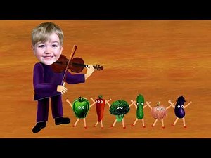 v is for vegetables and violin