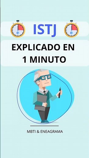 🔵 Personalidad ISTJ en 1 MINUTO