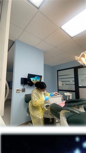 Coronal polishing and a sealant🦷 #dastudent #dental #recommended #educational #teeth