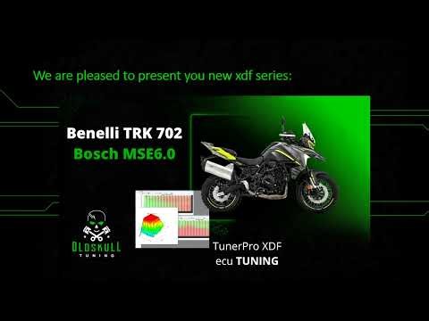 Benelli TRK702 ecu tuning with TunerPro