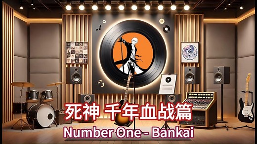 【无损音质】《Number One - Bankai》| 死神千年血战篇插曲，斩魂刀解放的激昂之章（英文字幕）