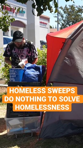 Homeless sweeps DO NOTHING to solve homelessness | Invisible People