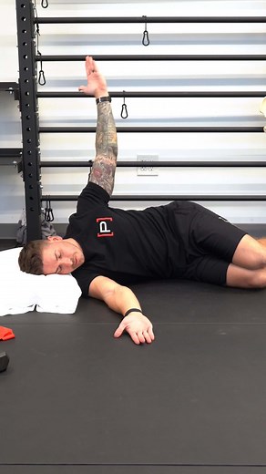 Side Lying Shoulder Horizontal Abduction - [P]rehab