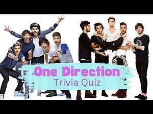 One Direction Trivia Quiz