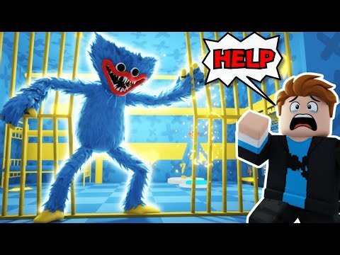 HUGGY'S PRISON RUN! Obby Roblox! Gameplay Walkthrough No Death 4K