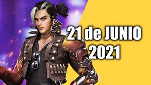 Códigos Free Fire de hoy 21 de junio de 2021 y recompensas (funcionan)