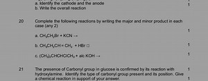 a. Identify the cathode and the anode1b. Write the overall re... | Filo
