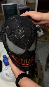 It’s the world’s BEST Venom Mask!?! 😳🕷️🤟 #venom #marvelcomics #andrewgarfield #spiderman #spidermancosplay | Spidey Gear